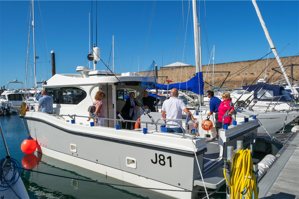 fishing boat trips jersey